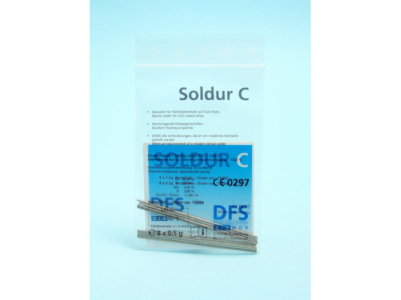 Soldur C CoCr Lot 4x1,5g