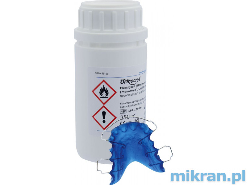 Orthocryl Neonblau Flüssigkeit 250 ml