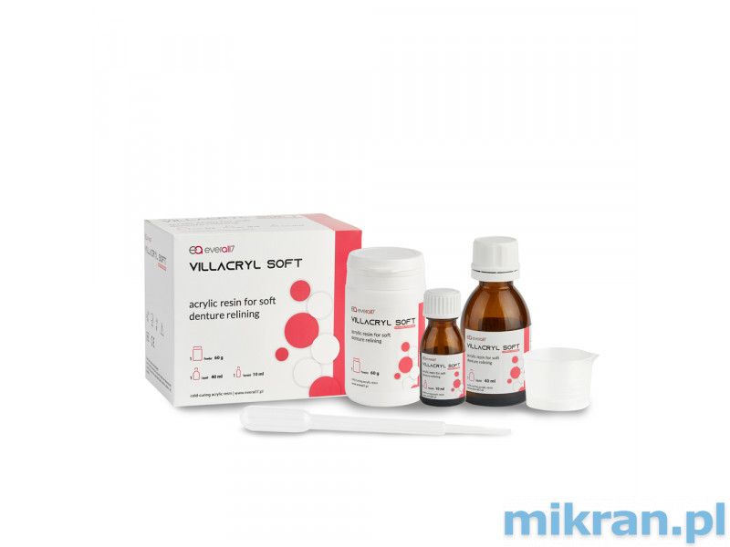 Villacryl SOFT Pulver 60g + Flüssigkeit 40ml + Lack 10ml