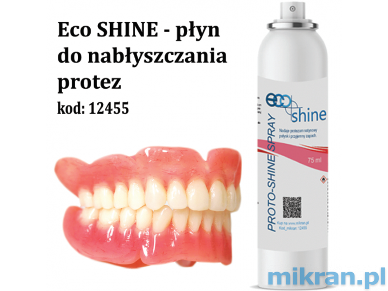 EcoShine Prothesenpolierflüssigkeit Minze 75 ml