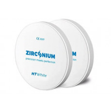 Zirkonium HT Weiß 38x12mm. Kaufen Sie 4 beliebige Zirconium-Zirkoniumscheiben und erhalten Sie 1 gratis dazu!