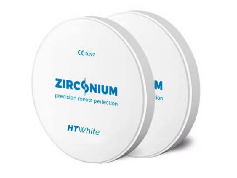 Zirkonium HT Weiß 98x14mm