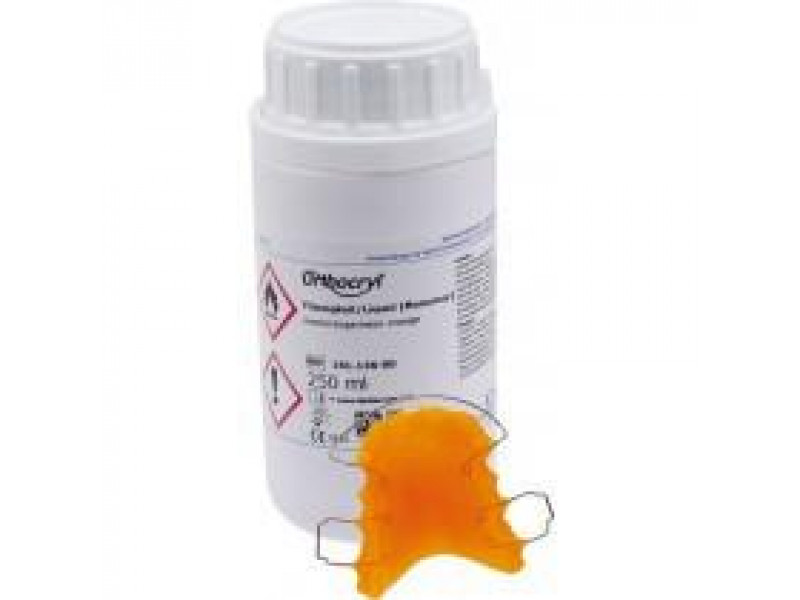 Orthocryl Neon Orange Flüssigkeit 250 ml