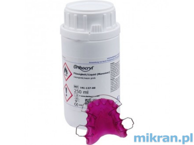 Orthocryl Neon Pink Flüssigkeit 250 ml