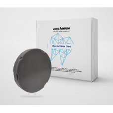 Zirkonium-Fräswachs grau ZZ 95x16mm