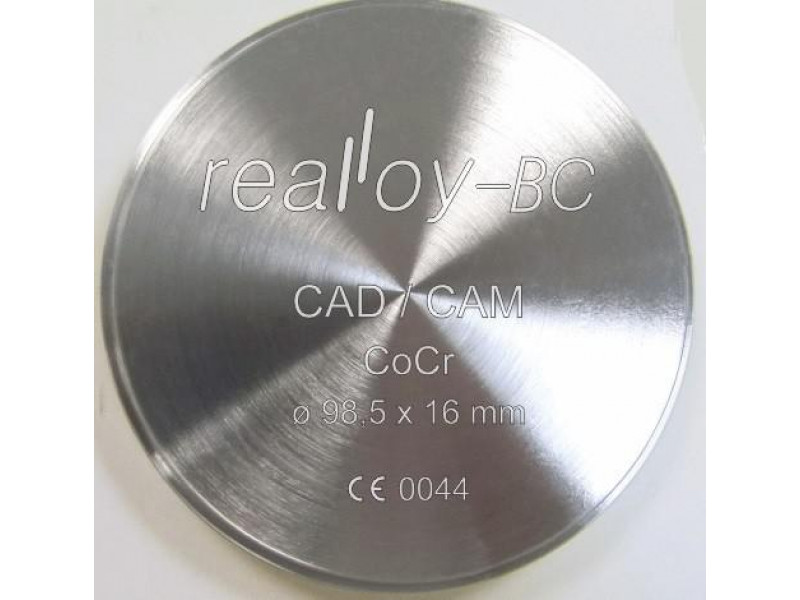 Realloy BC - CoCr Frässcheibe 98,5x15mm