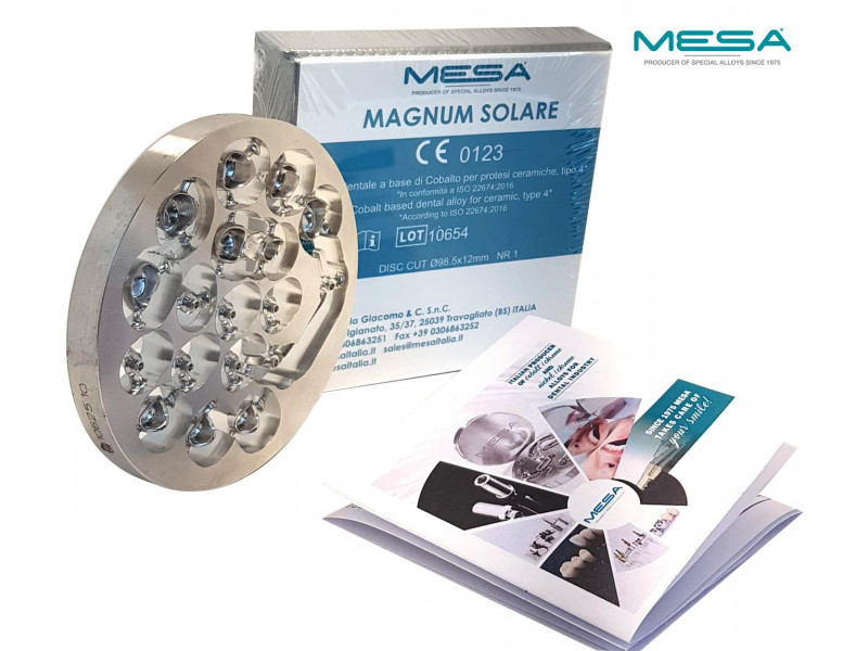 Mesa Magnum Solare Co-Cr-Scheibe 98,5 x 10 mm