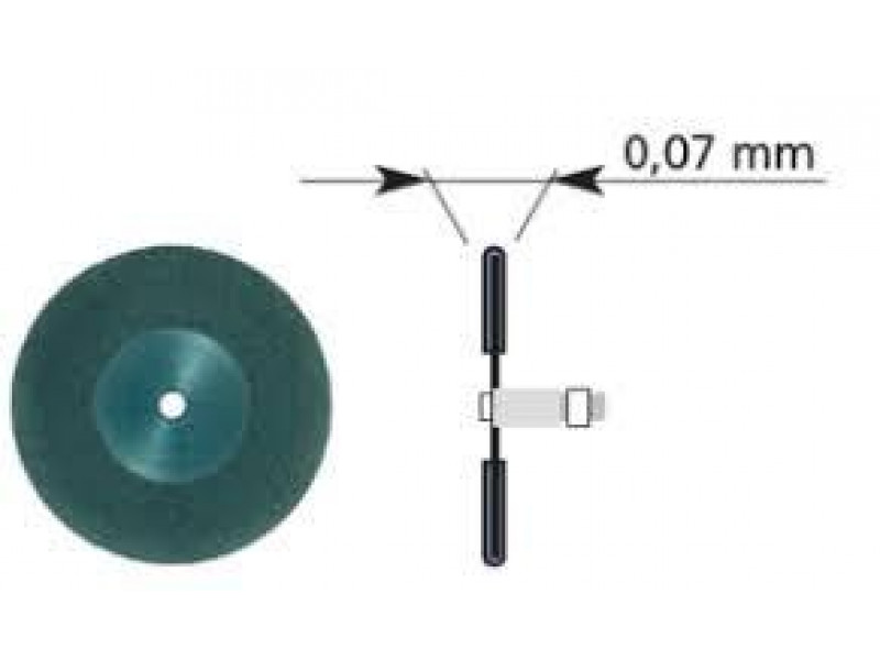 Hydroflex-Separator 0,07 mm, Durchmesser 19 mm