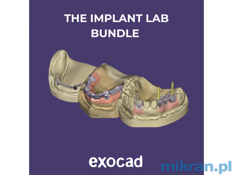 Exocad Dental CAD Implant Lab Bundle