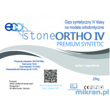 Eco Stone Ortho Premium Klasse IV Gips 25 kg superweiß