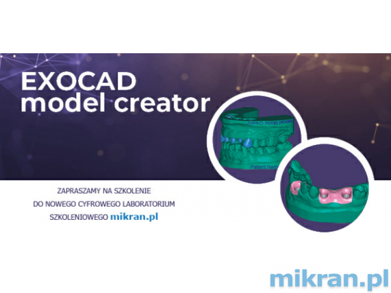 Exocad Model Creator-Kurs Patryk Baszuk (stationärer Kurs)