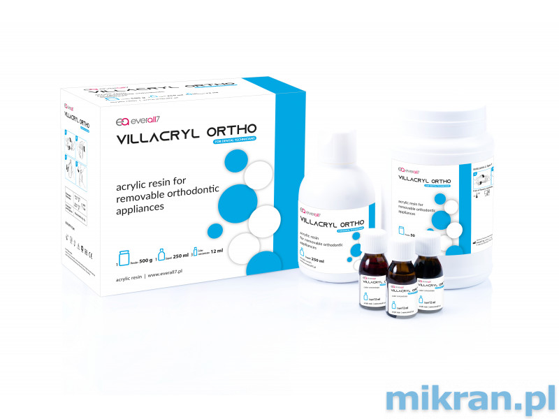 Villacryl Ortho 500 g/250 ml + 4Shine Polierpulver hart 400 g