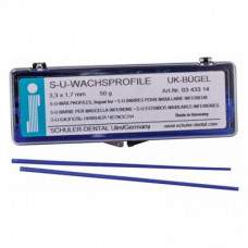 Sublinguale Wachsprofile 3,3 x 1,7 mm