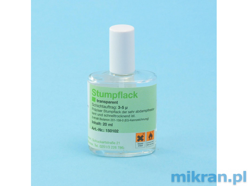 Stumpflack - Abstandslack