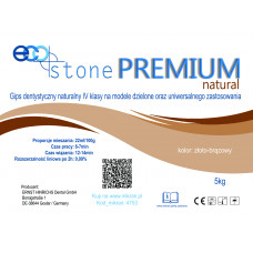 Gips IV Klasse Eco Stone Natural Premium 5 kg goldbraun