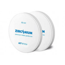 Zirconium HT Weiß 98x10 mm Kaufen Sie 4 beliebige Zirconium Zirkoniumscheiben und erhalten Sie 1 gratis dazu!