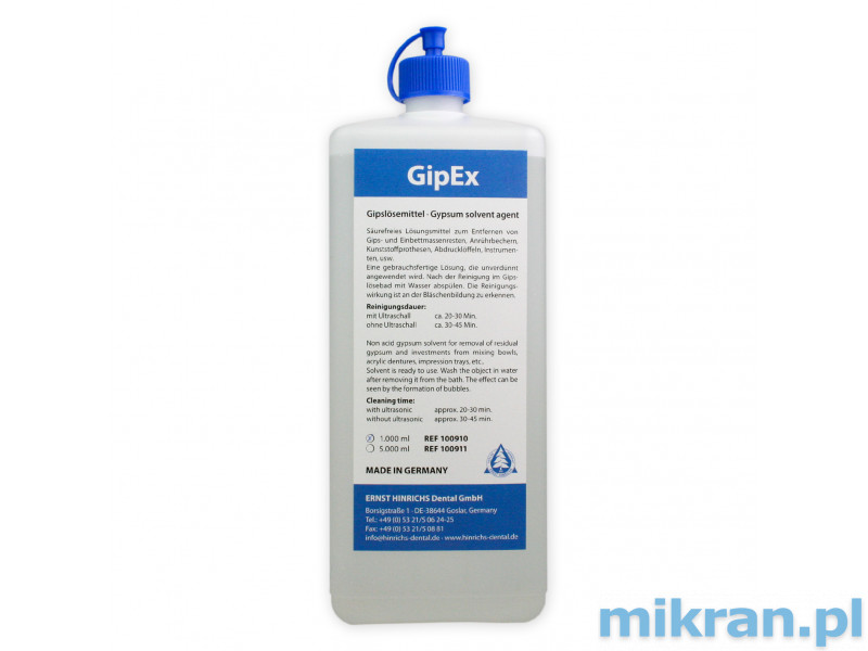 GipEx Flüssigkeit zum Auflösen von Gips 1L