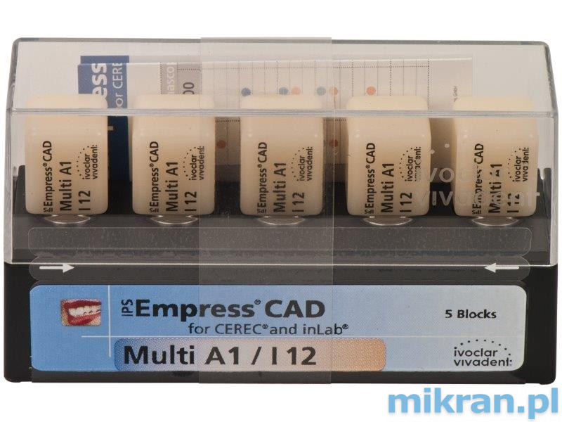 IPS Empress CAD für Cerec/InLab Multi I12 /5St