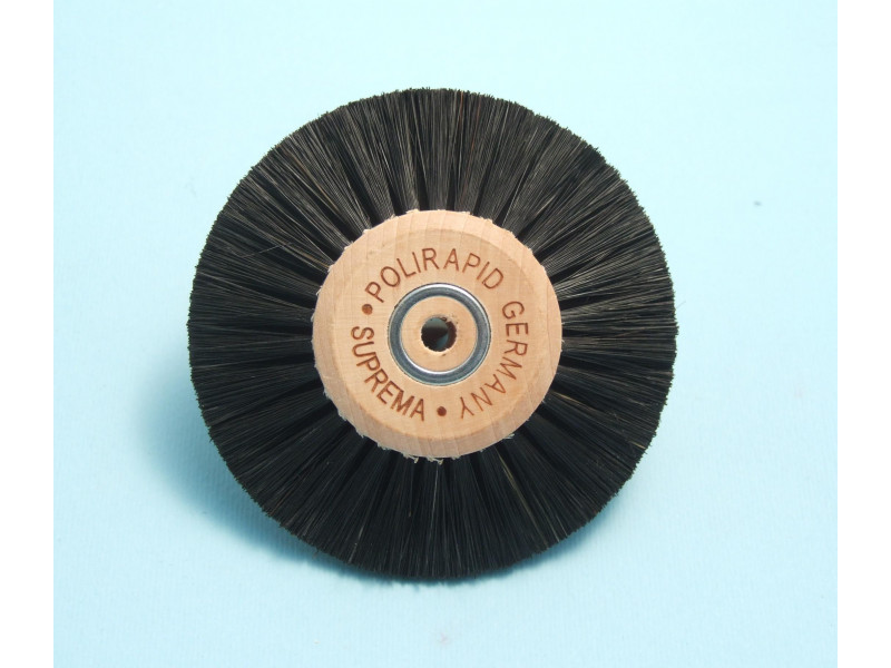 Harte Bürste mit konvergierenden Borsten, Durchmesser 80 mm, Polyrapid