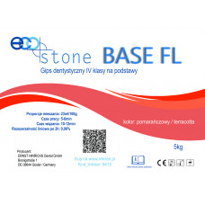Gips IV Klasse Eco Stone Base FL für Basen 5 kg Orange